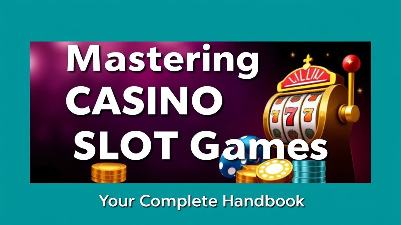 Mastering Casino Slot Games: Your Complete Handbook